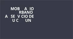 Desktop Screenshot of mobiliariourbano.cl