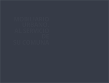 Tablet Screenshot of mobiliariourbano.cl